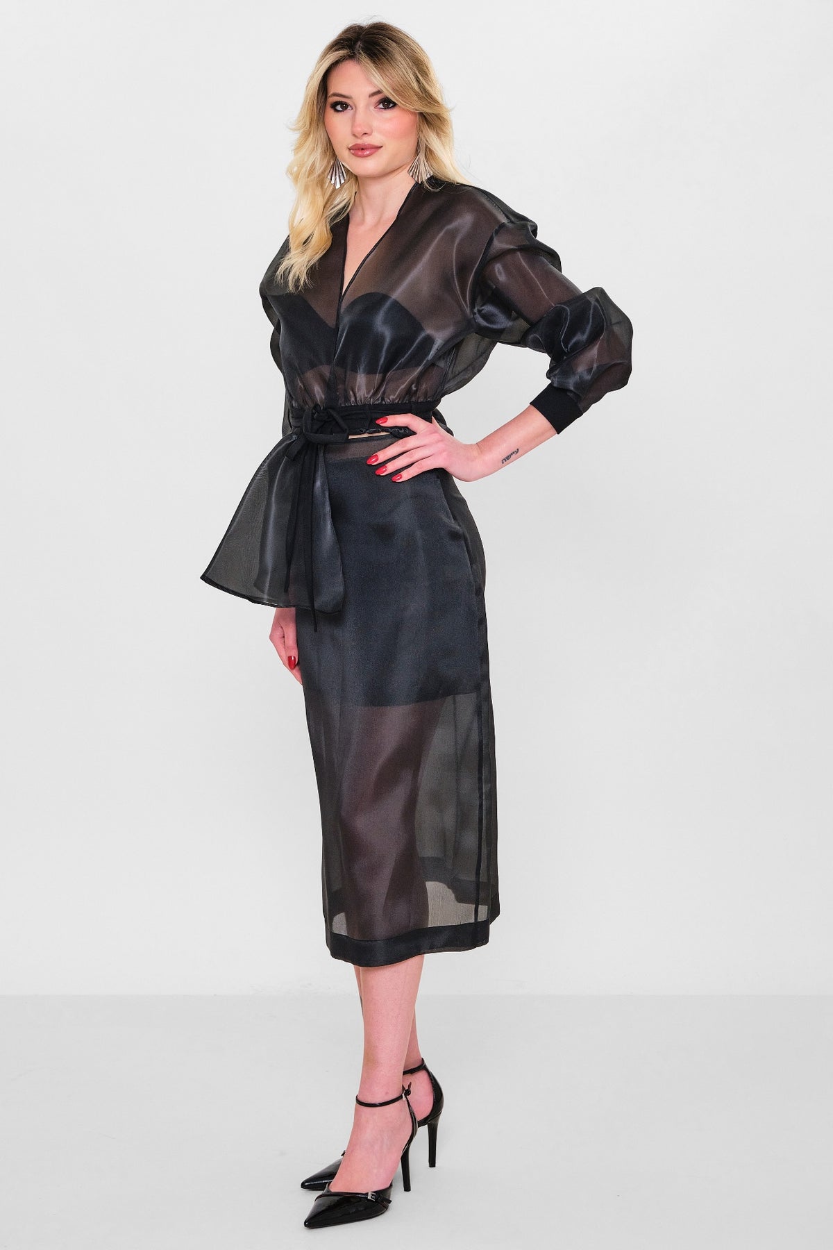 Mamulier - Plus Size Skirt (MML26Y6944) - 8690200110030
