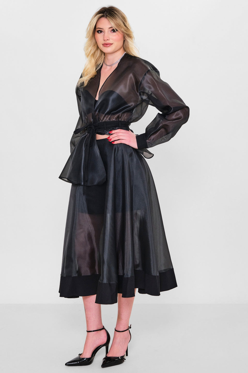 Mamulier - Plus Size Skirt (MML26Y6945) - 8690200110047