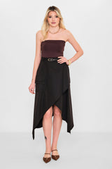 Mamulier - Plus Size Skirt (MML26Y6948) - 8690200110054