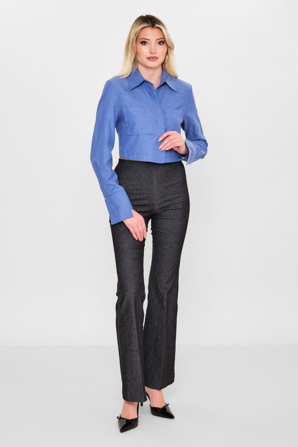 Mamulier - Plus Size Shirt (MML26Y6974) - 8690200110078