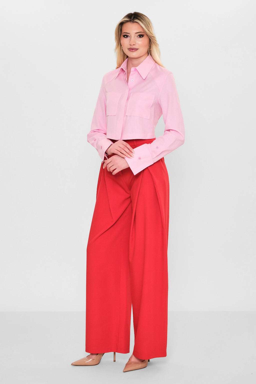 Mamulier - Plus Size Shirt (MML26Y6974) - 8690200110092