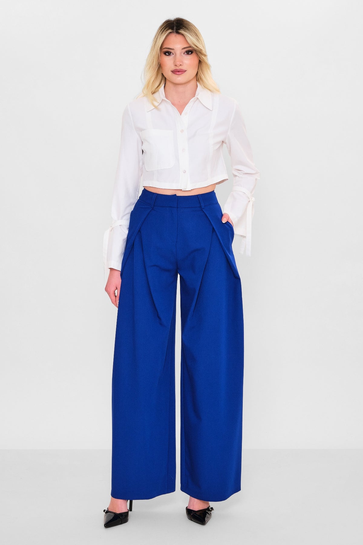 Mamulier - Plus Size Trousers (MML26Y6976) - 8690200110122