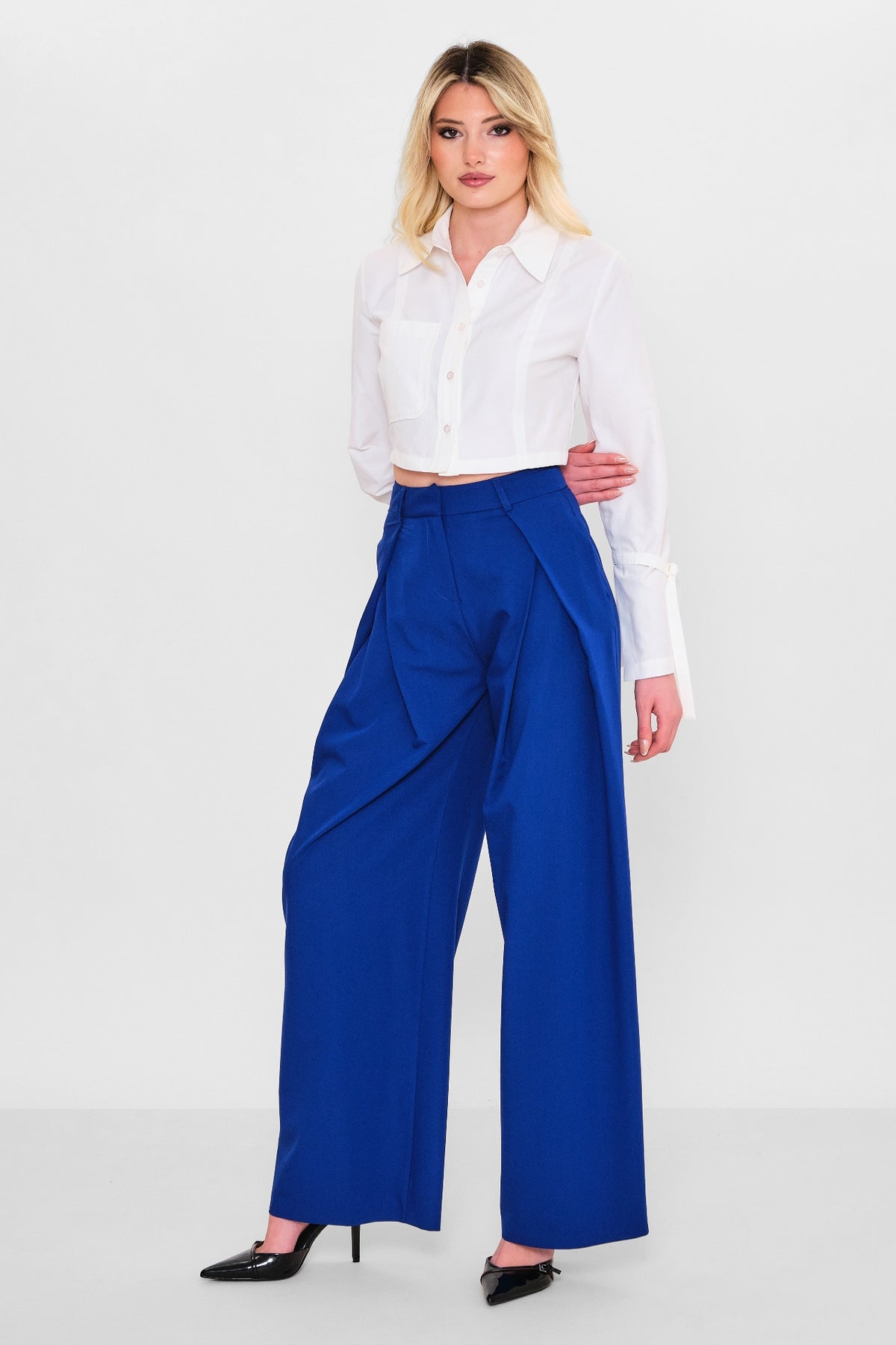 Mamulier - Plus Size Trousers (MML26Y6976) - 8690200110122