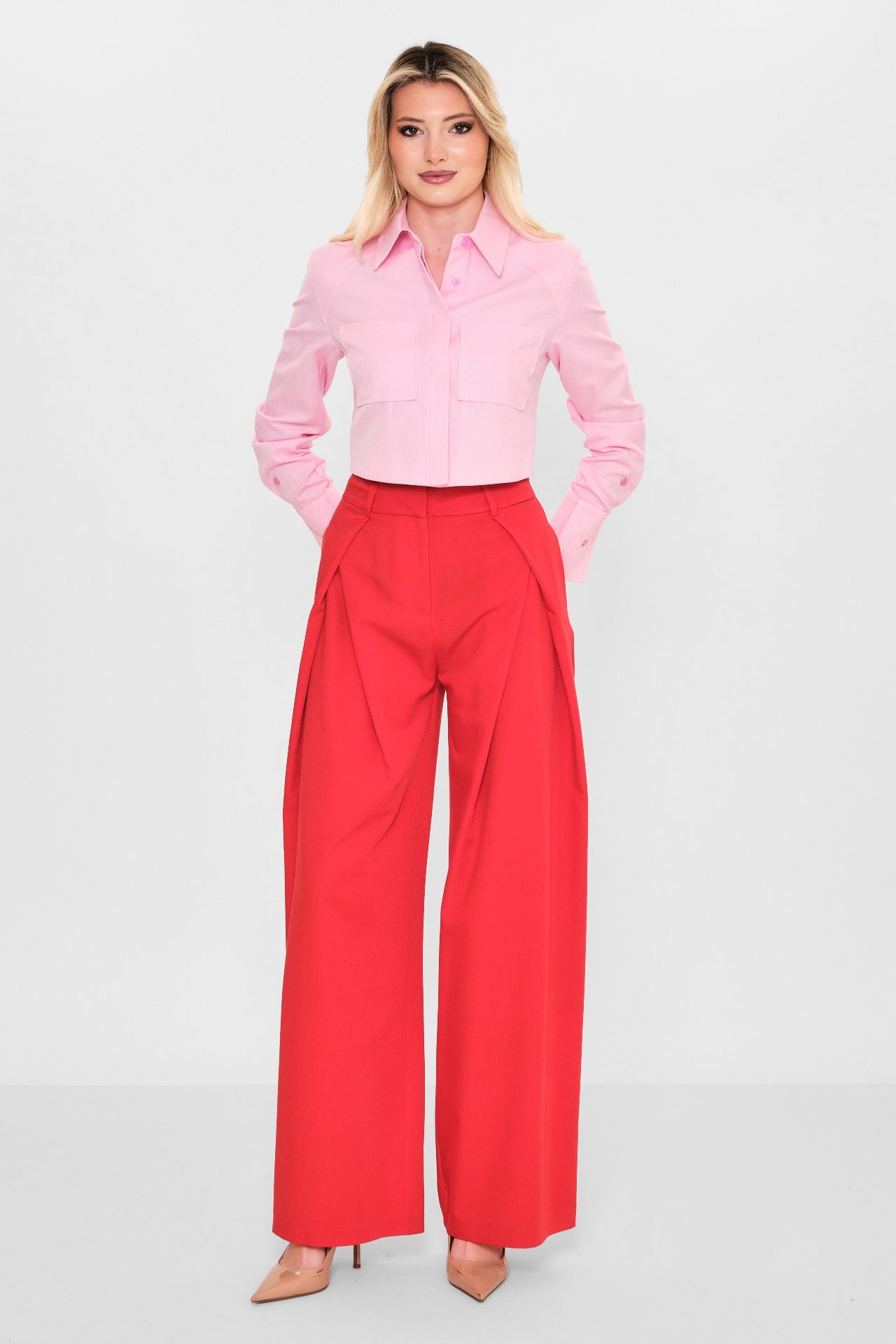 Mamulier - Plus Size Trousers (MML26Y6976) - 8690200110139