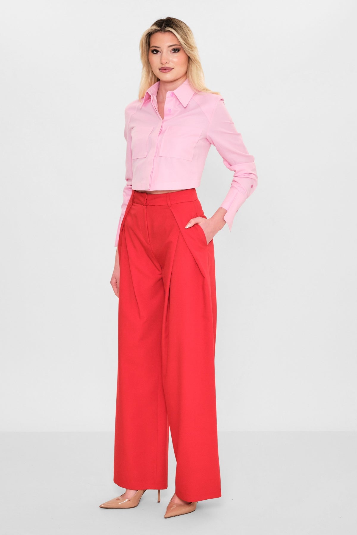 Mamulier - Plus Size Trousers (MML26Y6976) - 8690200110139