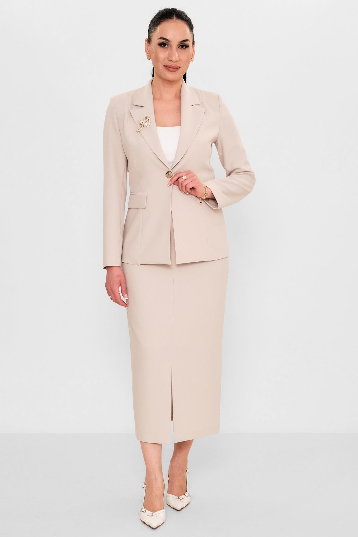 Dayi - Plus Size Suit (BDY26Y44245) - 8690200110177