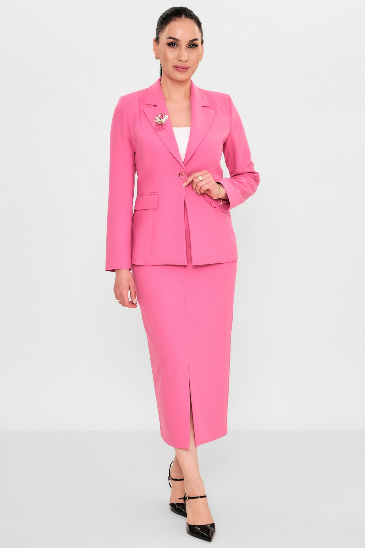 Dayi - Plus Size Suit (BDY26Y44245) - 8690200110221