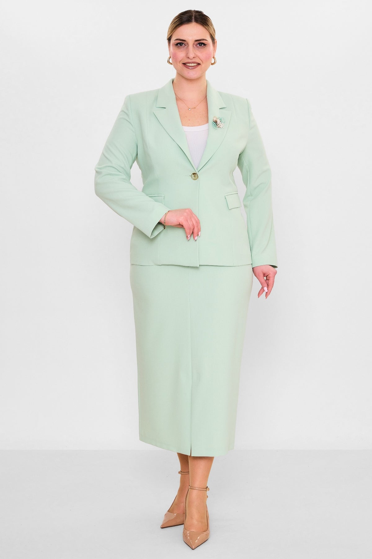 Dayi - Plus Size Suit (BDY26Y44246) - 8690200110313