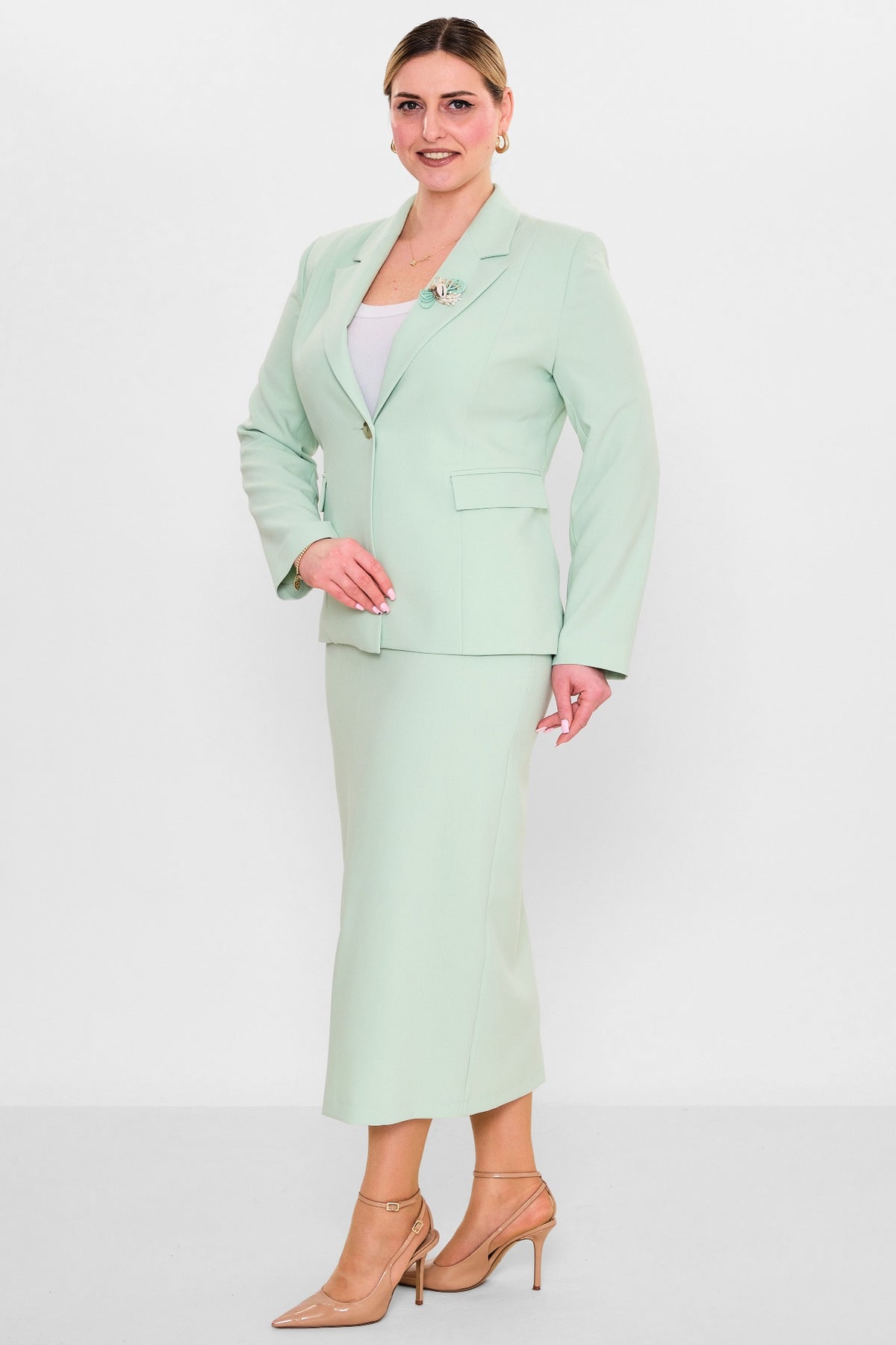 Dayi - Plus Size Suit (BDY26Y44246) - 8690200110313