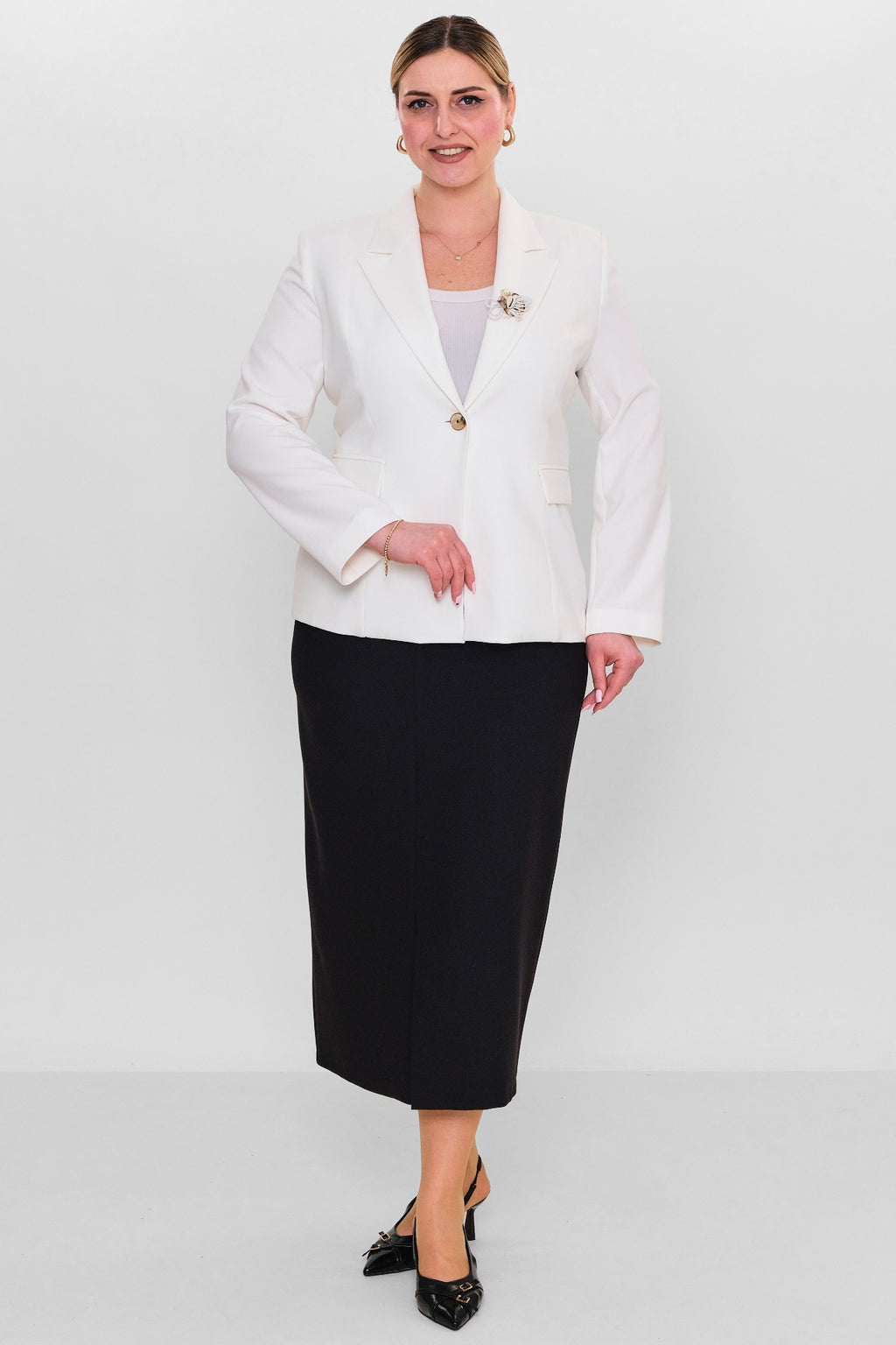 Dayi - Plus Size Suit (BDY26Y44246) - 8690200110344