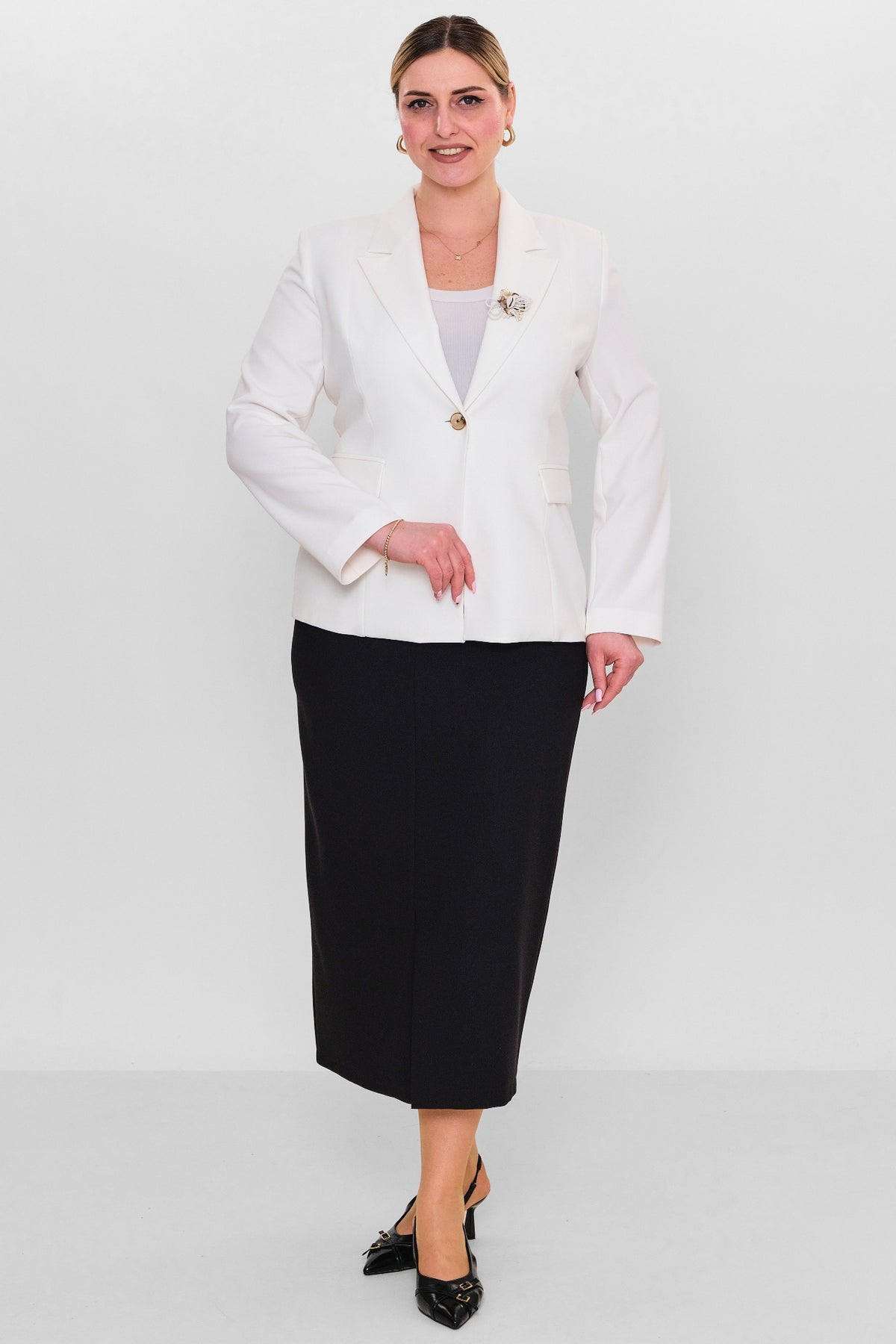 Dayi - Plus Size Suit (BDY26Y44246) - 8690200110344