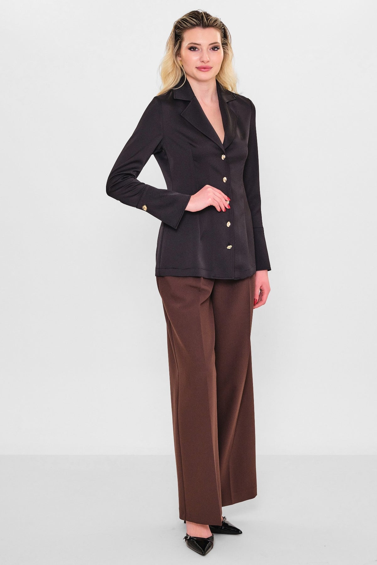 Fashion club - Plus Size Jacket (FSC26YSM4002) - 8690200110610