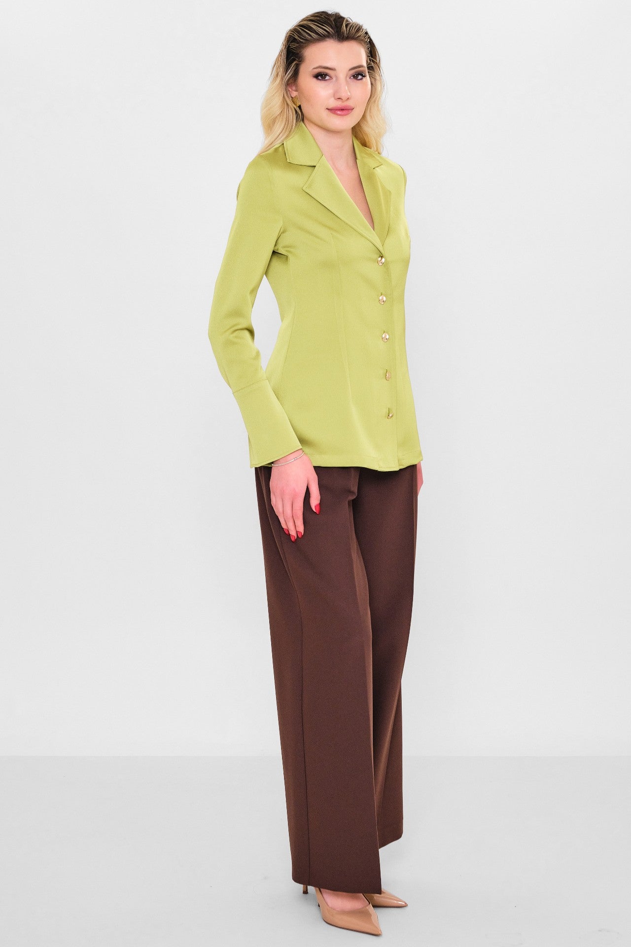 Fashi̇on club - Plus Size Jacket (FSC26YSM4002) - 8690200110634