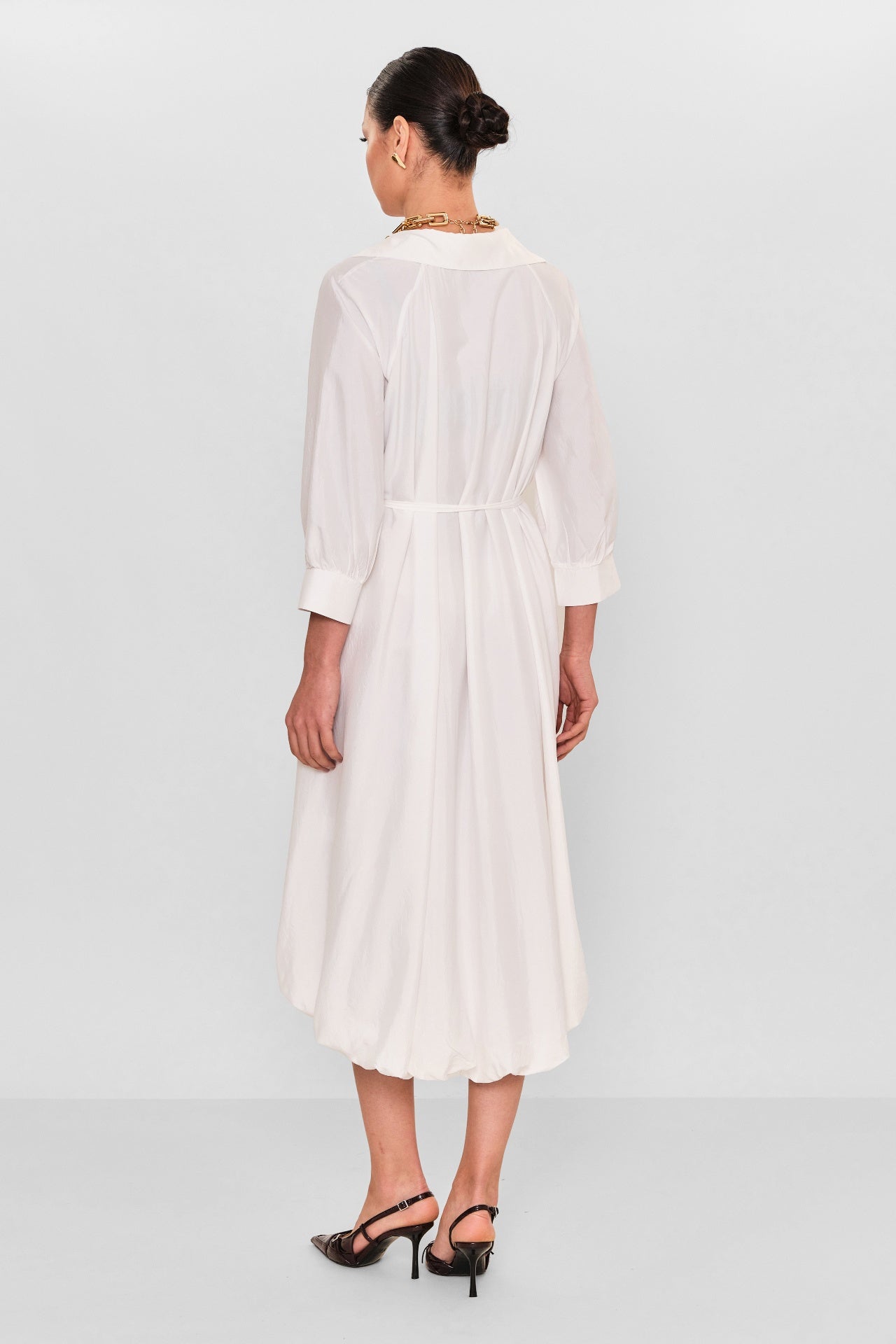 Greencountry - Plus Size Dress (GRC26Y5846-Y) - 8690200110764
