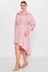 Greencountry - Plus Size Dress (GRC26Y5847-Y) - 8690200110849