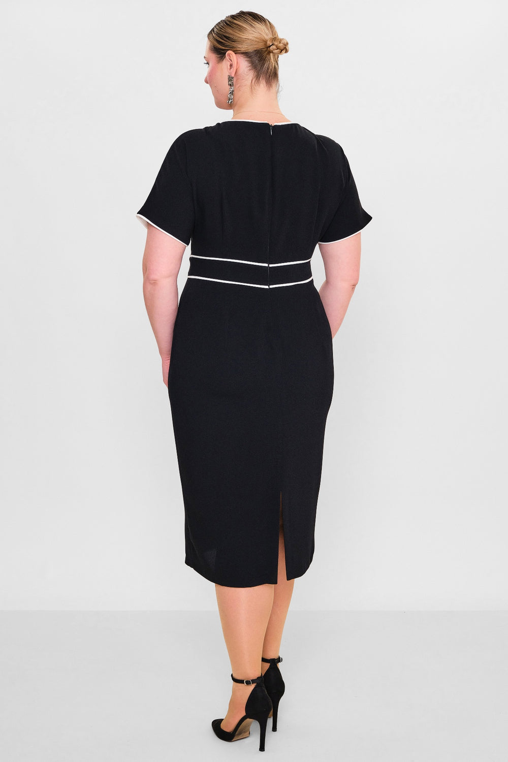 Laluce - Plus Size Dress (L2.Y26.ELB.2E665) - 8690200110863