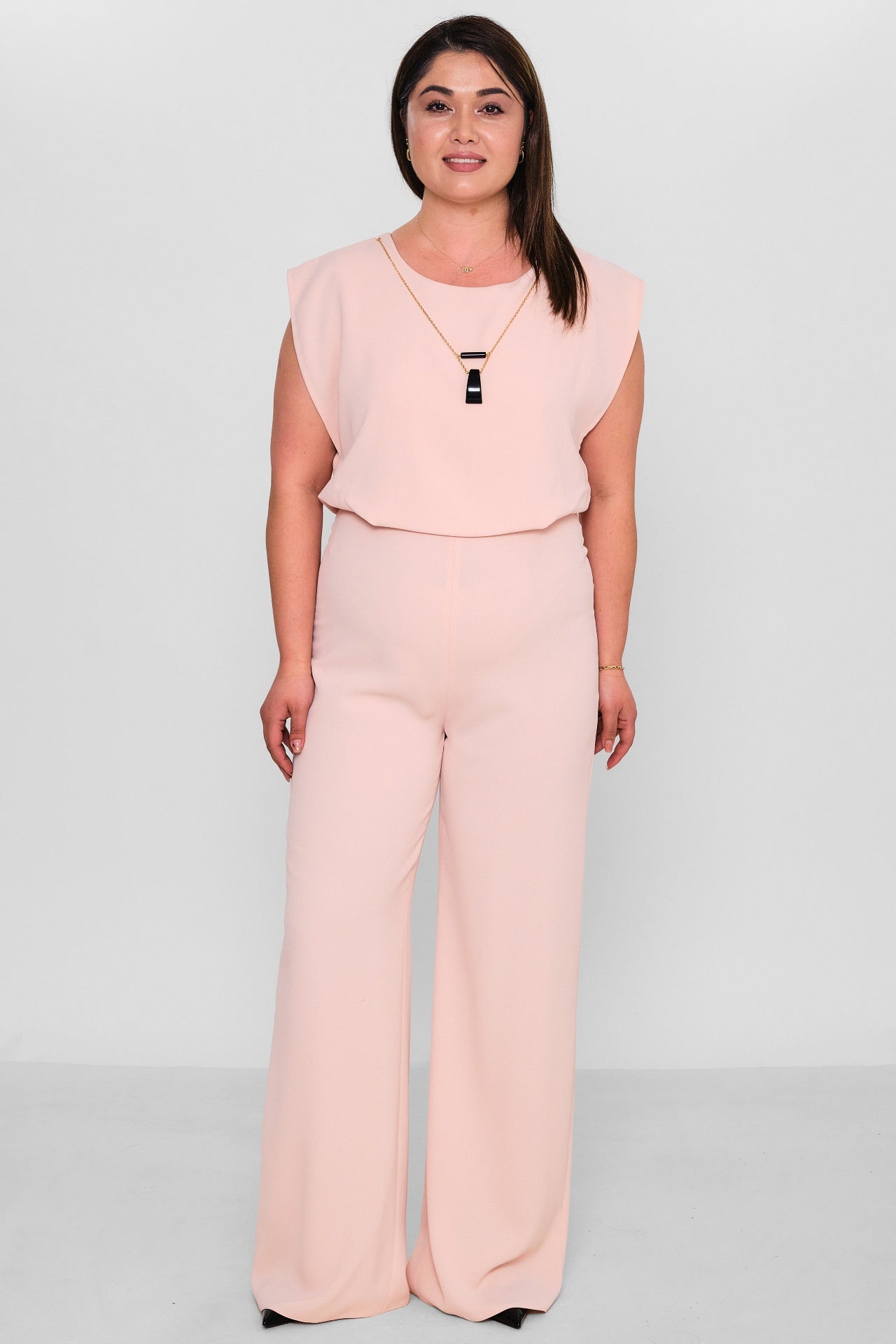 Selen - Plus Size Overalls (SLN26Y141133) - 8690200110900