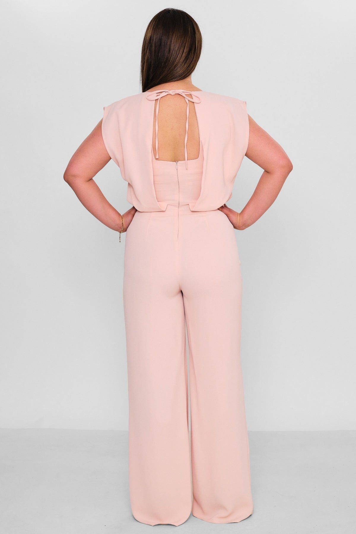 Selen - Plus Size Overalls (SLN26Y141133) - 8690200110900