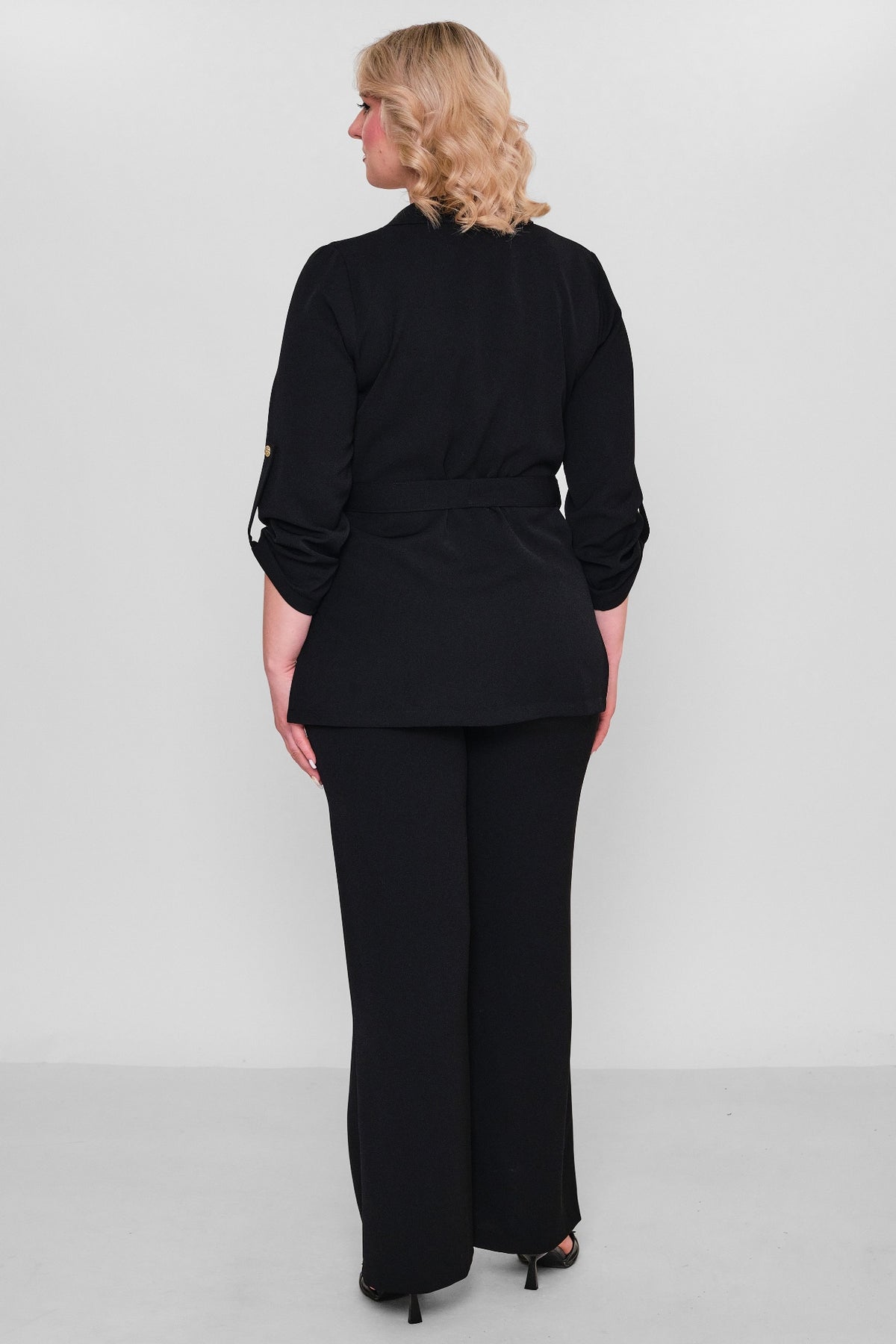 Selen - Plus Size Jacket (SLN26Y27552) - 8690200111013
