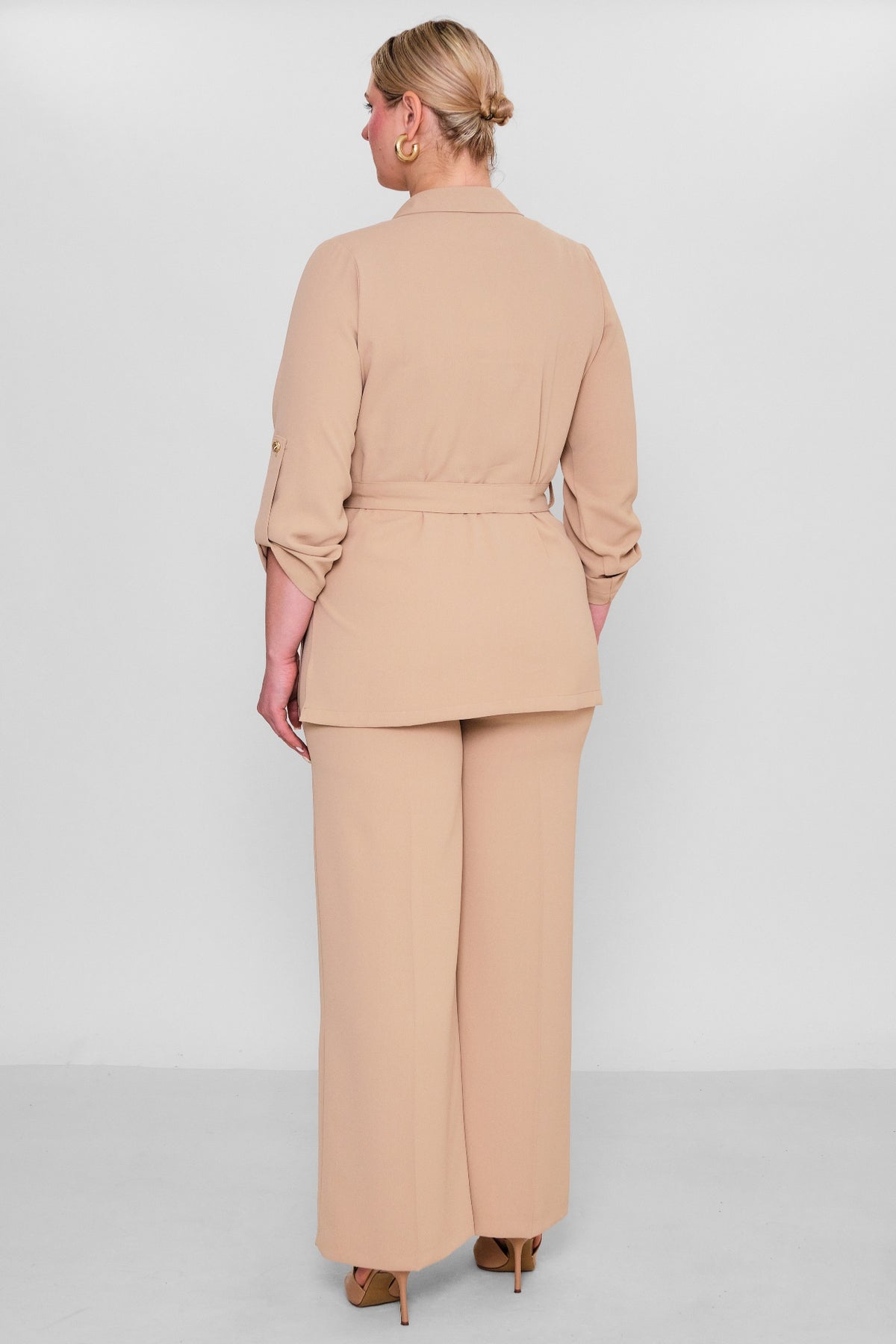 Selen - Plus Size Jacket (SLN26Y27552) - 8690200111037