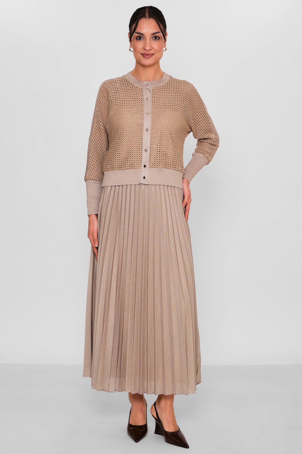 Myraang - Plus Size Suit (MRG26Y05-3076) - 8690200111204