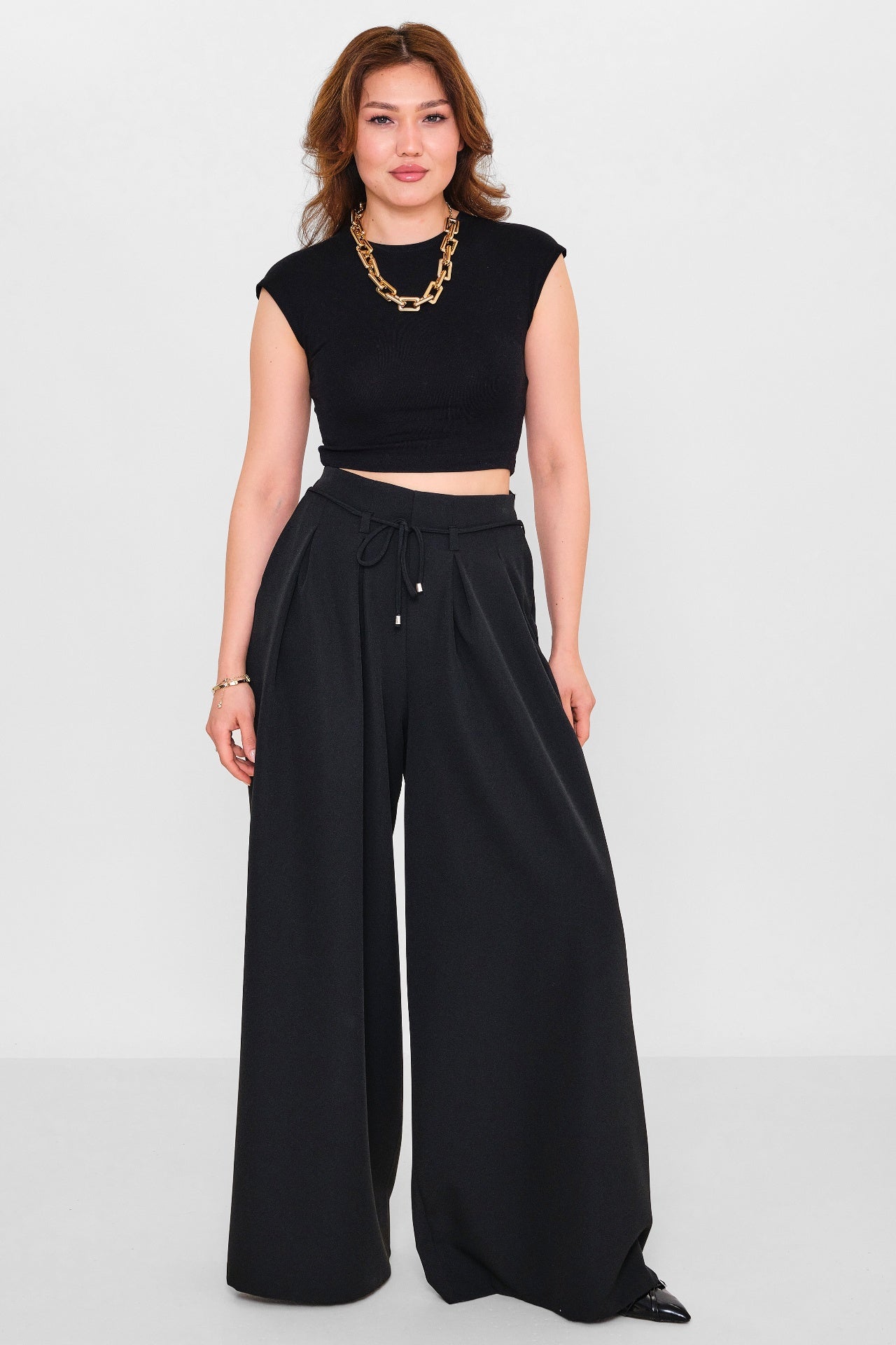 Fi̇more - Plus Size Trousers (FMR26Y01344-6) - 8690200111358