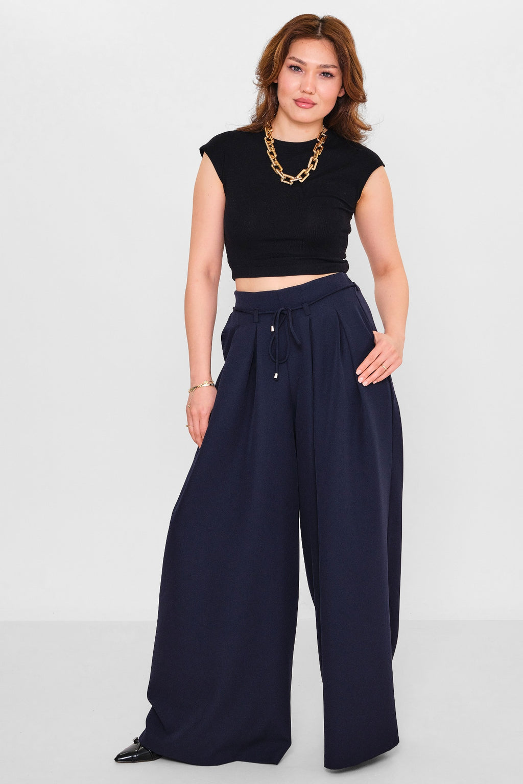 Fimore - Plus Size Trousers (FMR26Y01344-6) - 8690200111365