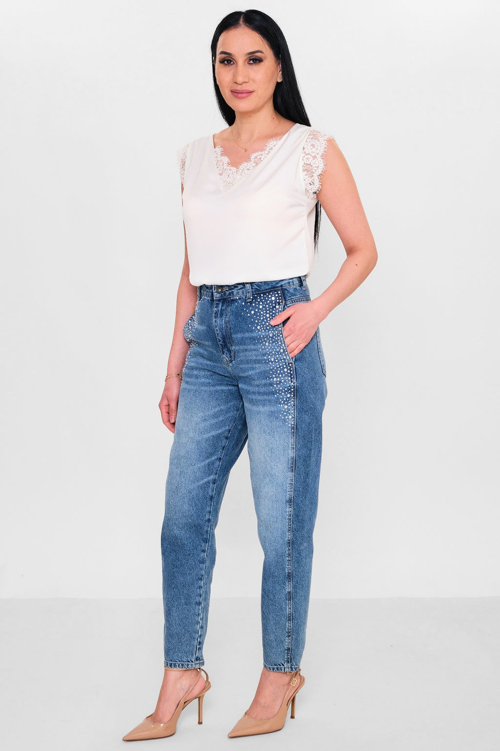 Fever - Plus Size Trousers (FVR26Y12052) - 8690200111426