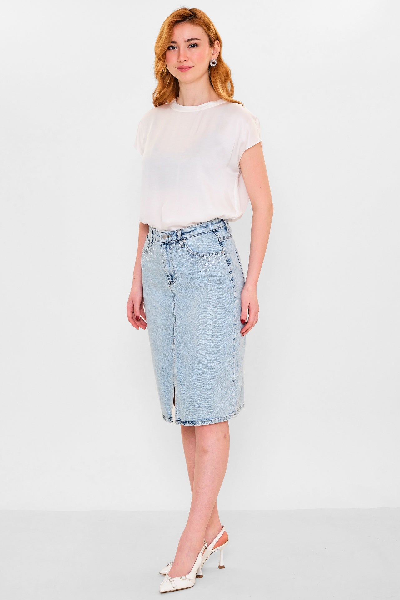 Fever - Plus Size Skirt (FVR26Y13017) - 8690200111440