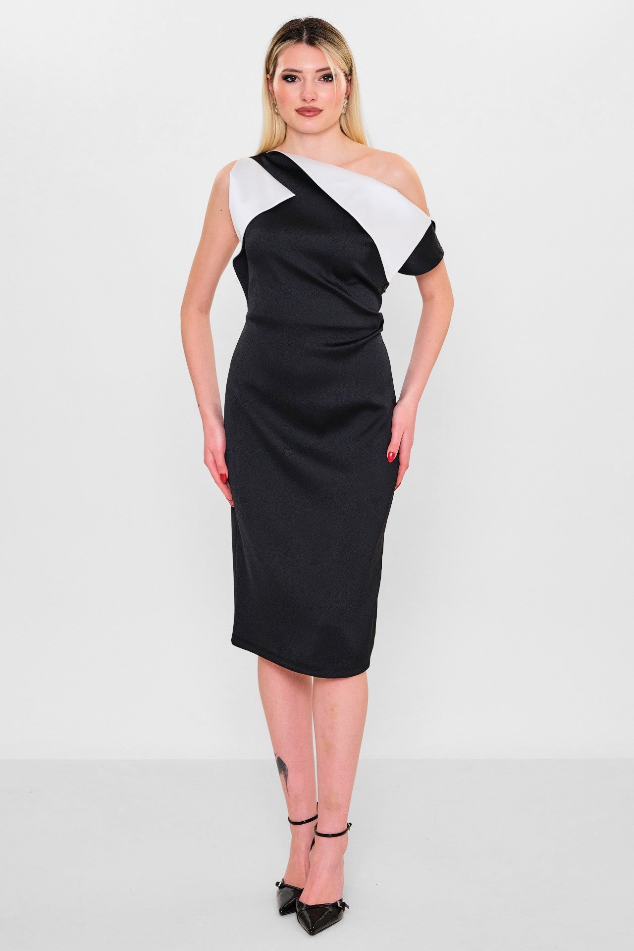 Fever - Plus Size Dress (FVR26Y16017) - 8690200111464