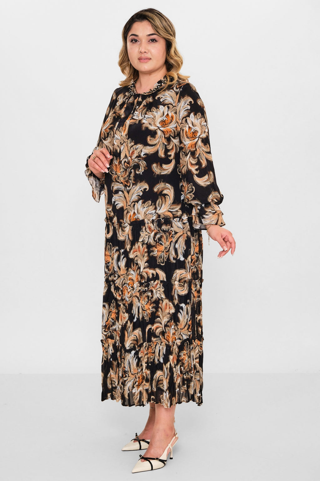 Gumanize - Plus Size Dress (GMZ2026-238-7963) - 8690200111495