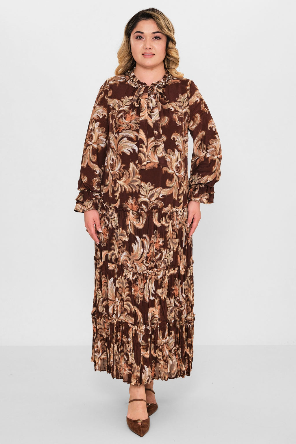 Gumanize - Plus Size Dress (GMZ2026-238-7963) - 8690200111501