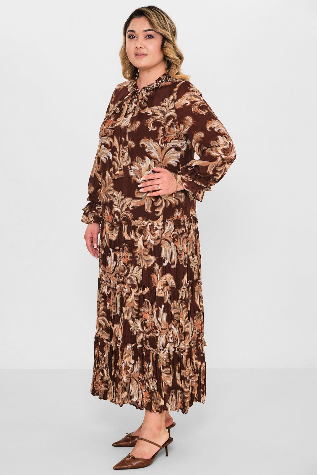 Gumanize - Plus Size Dress (GMZ2026-238-7963) - 8690200111501