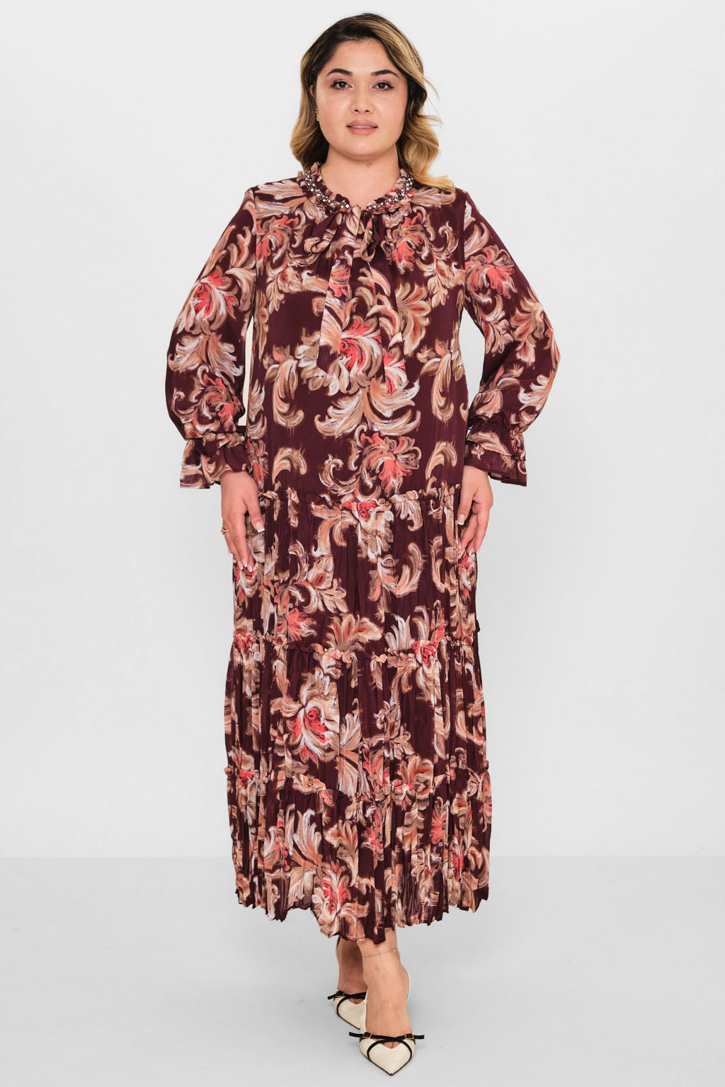 Gumanize - Plus Size Dress (GMZ2026-238-7963) - 8690200111518