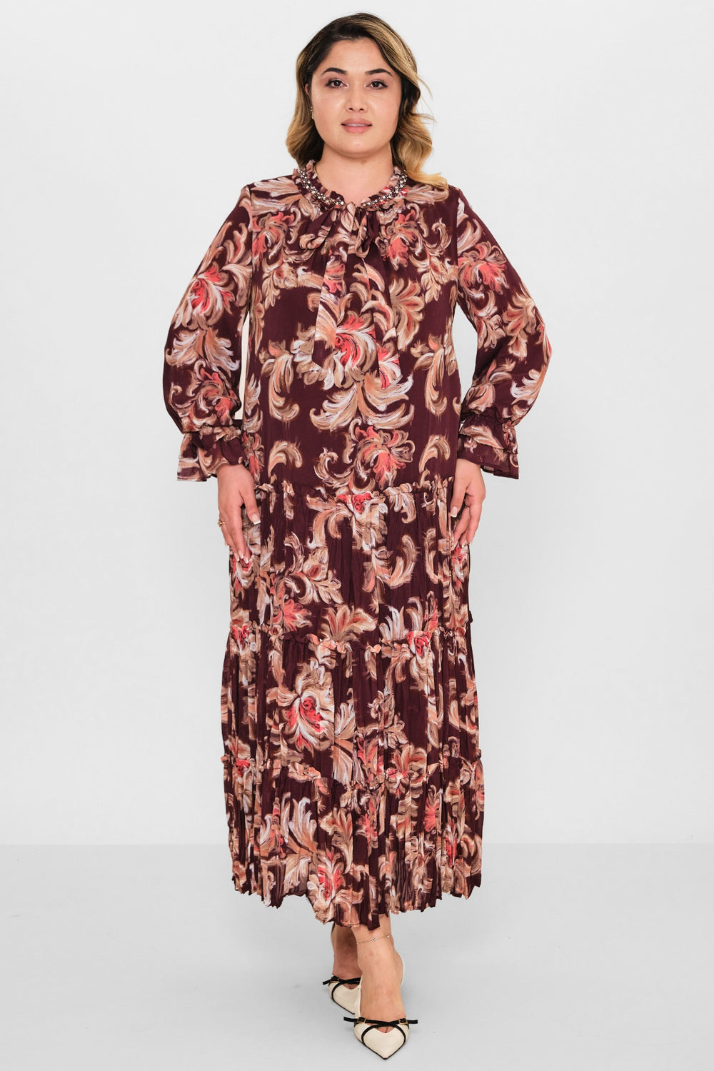 Gumanize - Plus Size Dress (GMZ2026-238-7963) - 8690200111518