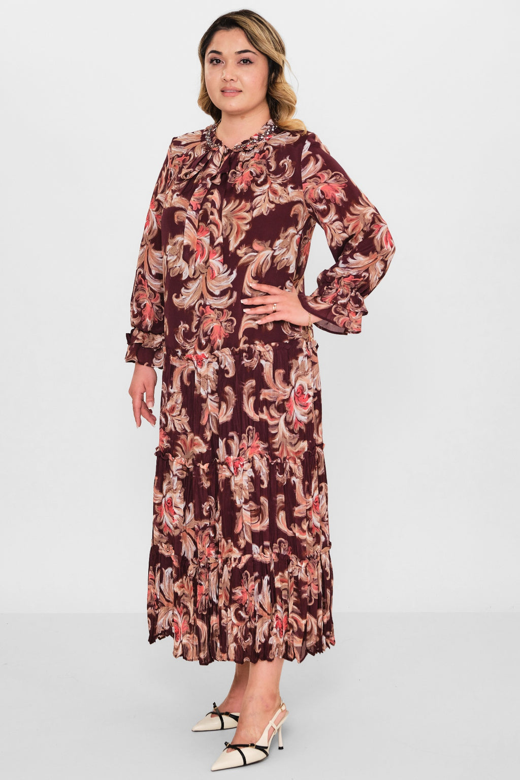 Gumanize - Plus Size Dress (GMZ2026-238-7963) - 8690200111518