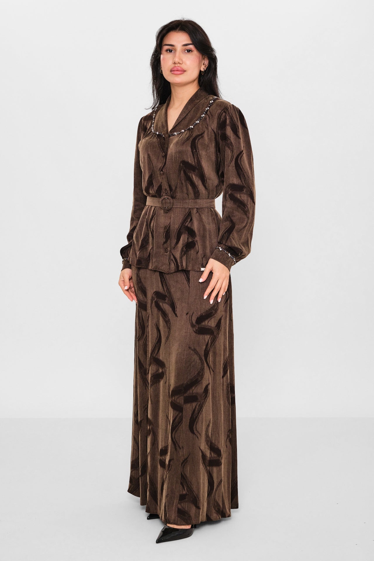 Nupel li̇ne - Plus Size Suit (NPL26Y9137) - 8690200111549