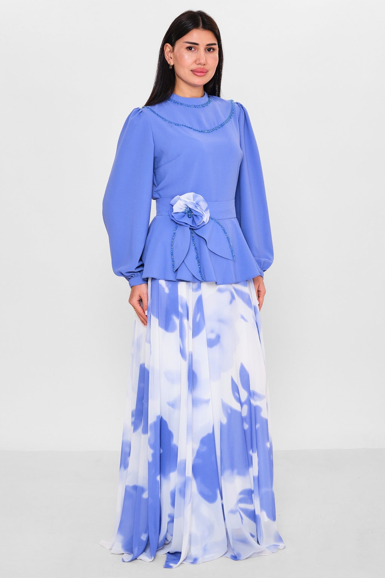 Nupel li̇ne - Plus Size Suit (NPL26Y8990) - 8690200111648
