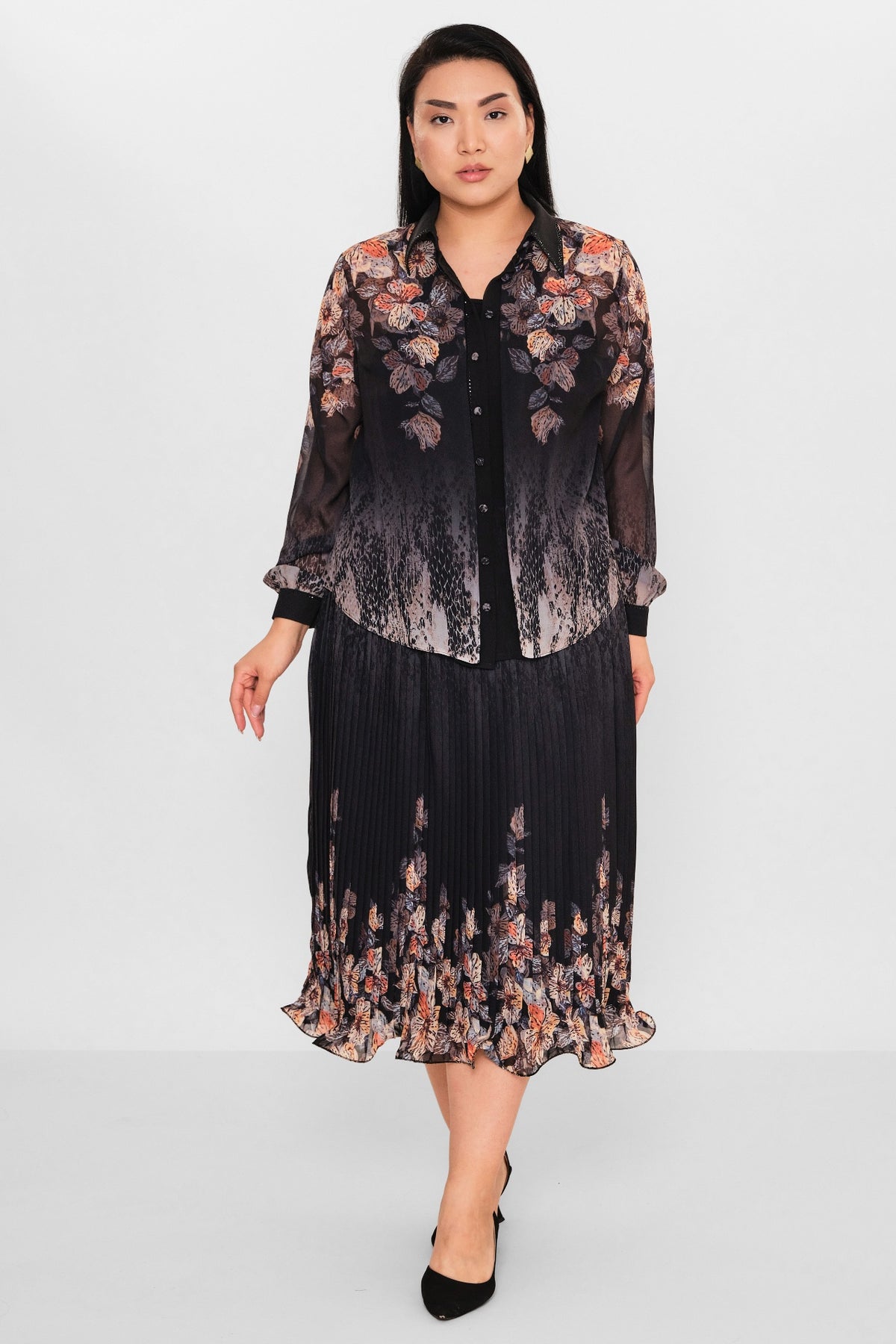Ksas - Plus Size Suit (KSAS2049) - 8690200111754