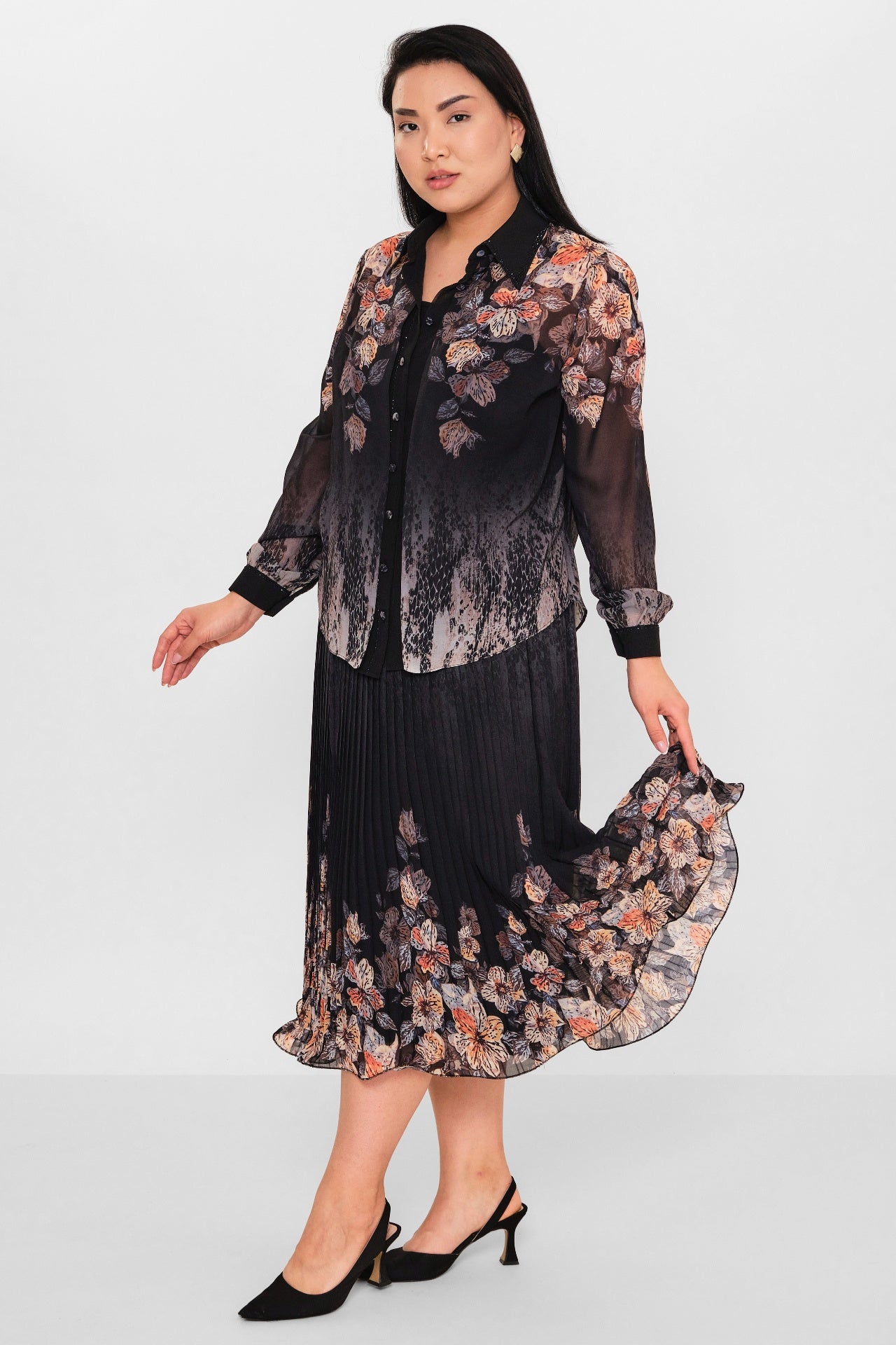 Ksas - Plus Size Suit (KSAS2049) - 8690200111754