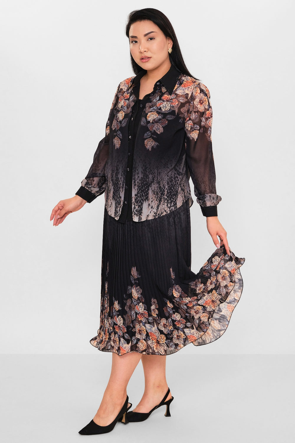 Ksas - Plus Size Suit (KSAS2049) - 8690200111754
