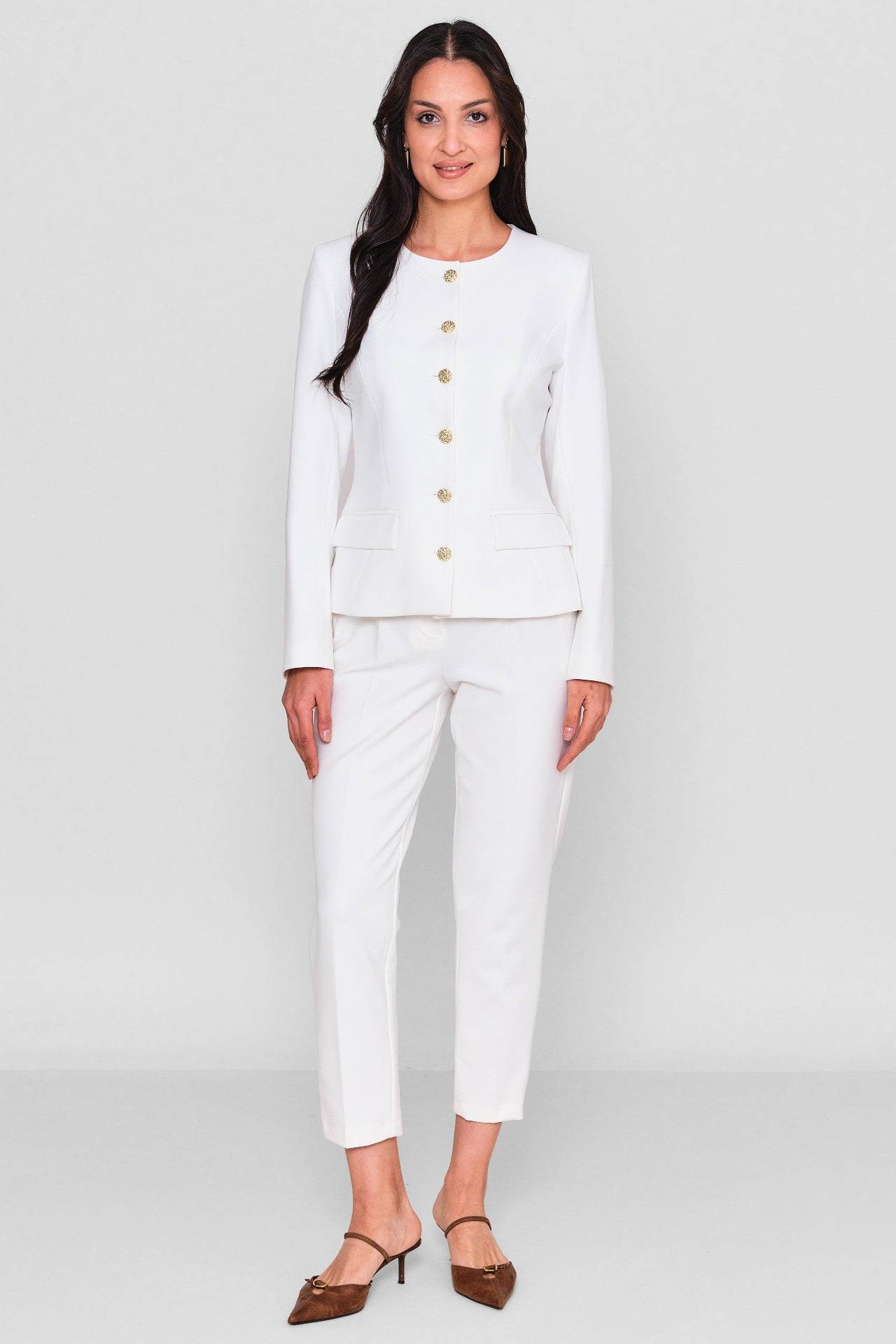 Selen - Plus Size Jacket (SLN26Y07545) - 8690200111891