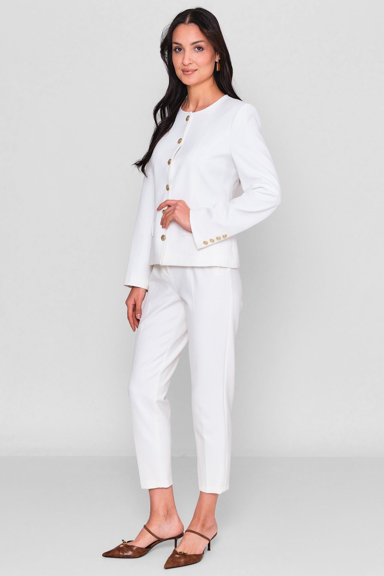 Selen - Plus Size Jacket (SLN26Y07545) - 8690200111891