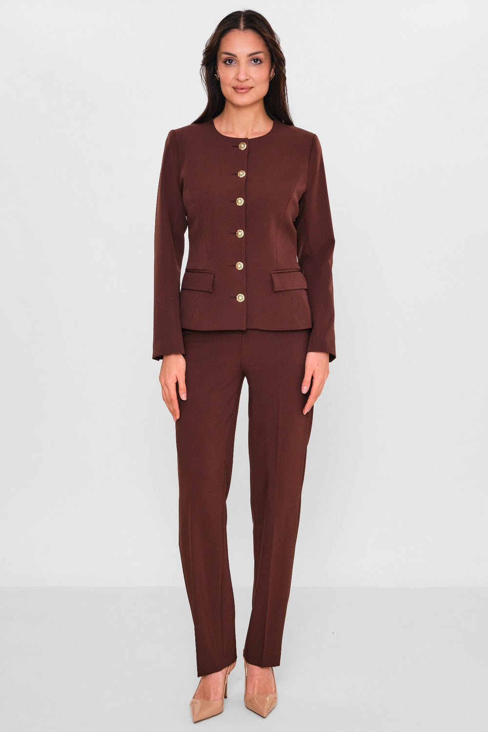 Selen - Plus Size Jacket (SLN26Y07545) - 8690200111914