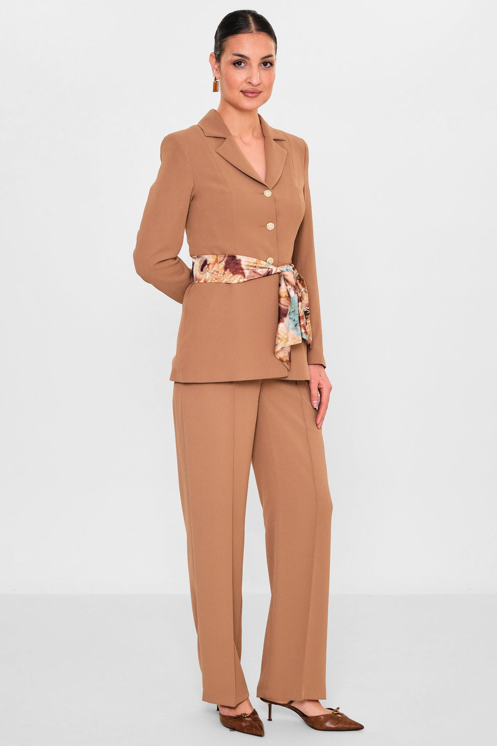 Selen - Plus Size Jacket (SLN26Y07554) - 8690200111976