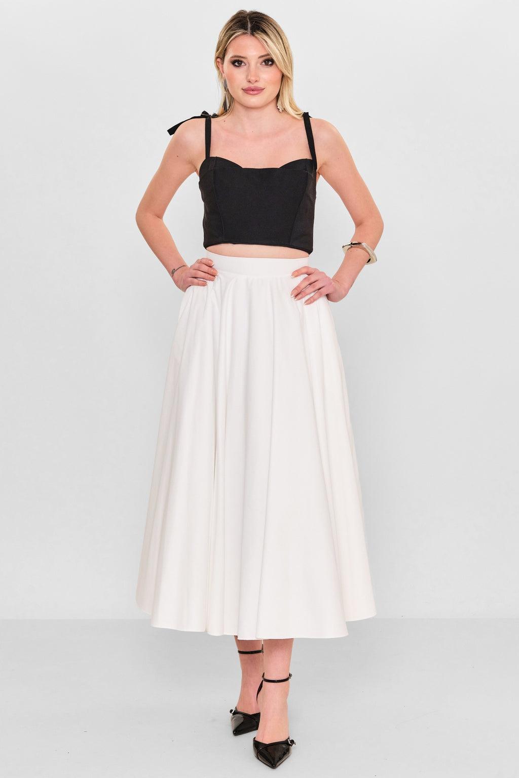 Mamulier - Plus Size Skirt (MML26Y6444) - 8690200111990