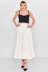 Mamulier - Plus Size Skirt (MML26Y6444) - 8690200111990