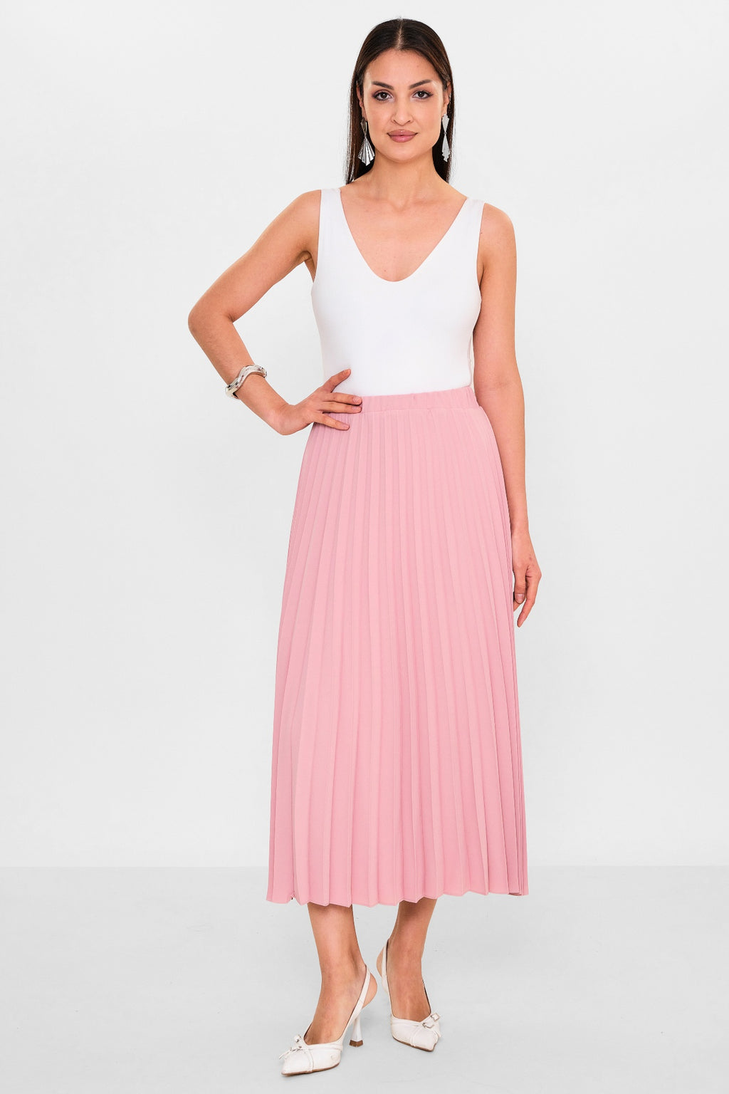 Myraang - Plus Size Skirt (MRG26Y03-3849) - 8690200112010