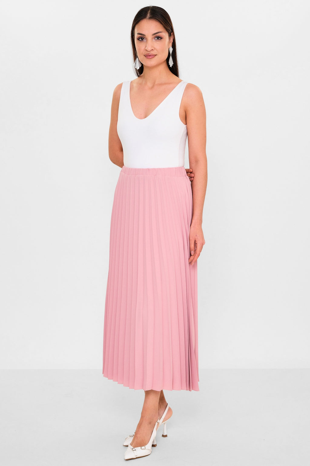 Myraang - Plus Size Skirt (MRG26Y03-3849) - 8690200112010