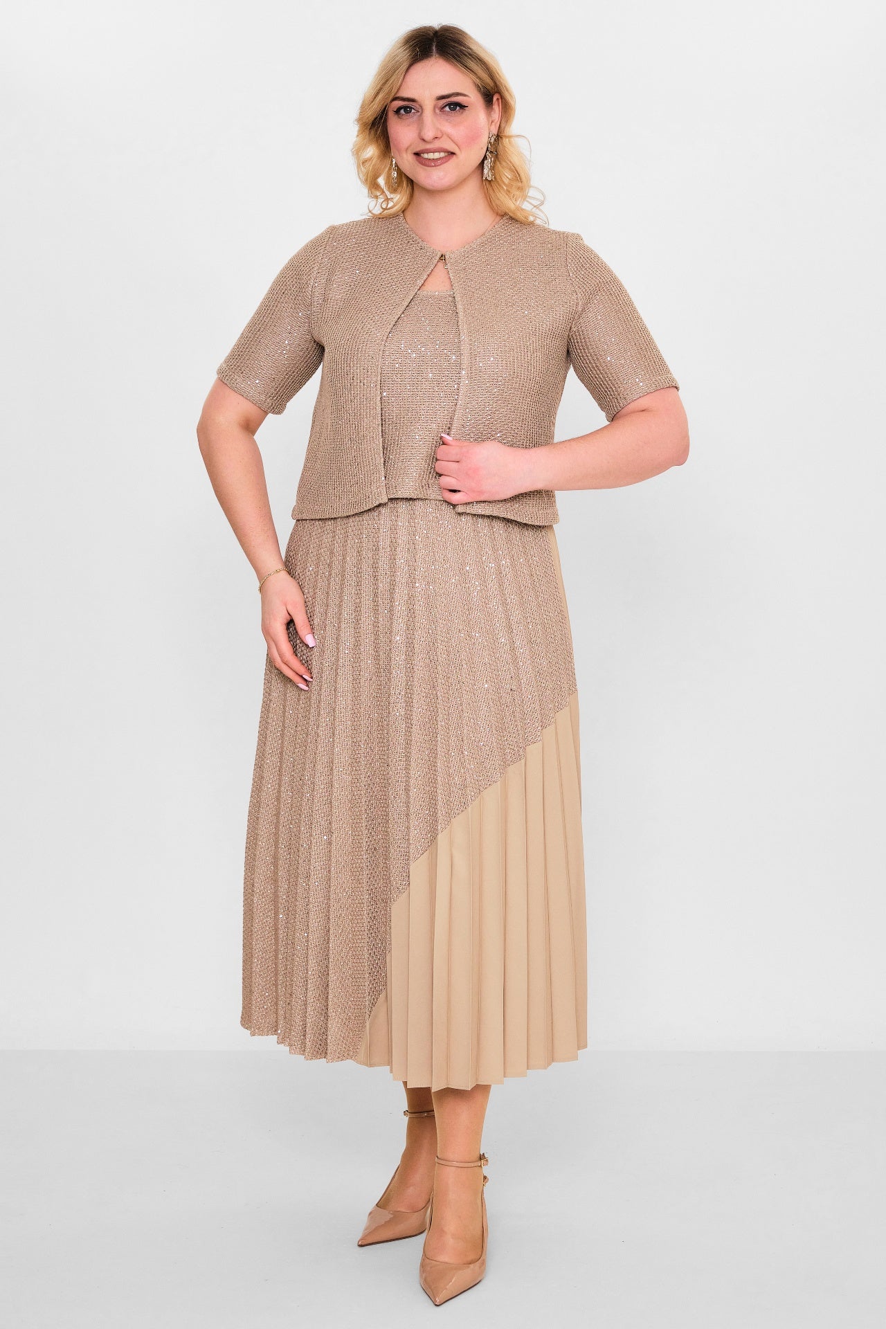 Myraang - Plus Size Suit (MRG26Y08-8455) - 8690200112058
